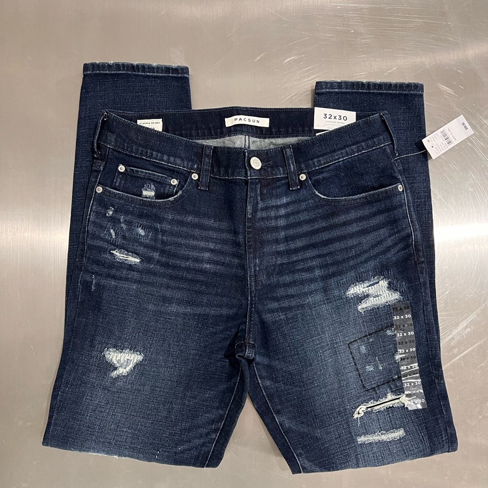 PacSun Stacked Skinny Jean 32 X 30 NWT